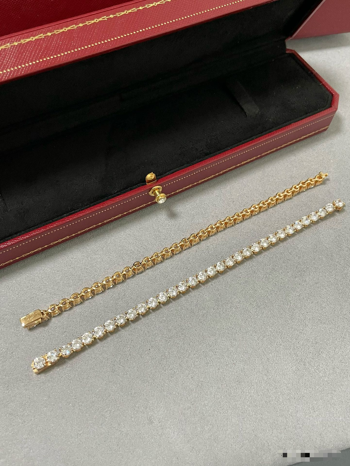 [Stars Jewelry jewelrys]TENNIS BRACELET WITH FULL DIAMOND SETTING
