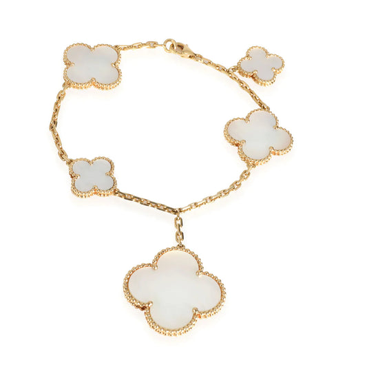 [Stars Jewelry]MAGIC CLOVER MOP GOLD BRACELET 5 MOTIFS