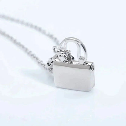 [Stars Jewelry]AMULETTE PEDANT SILVER NECKLACE