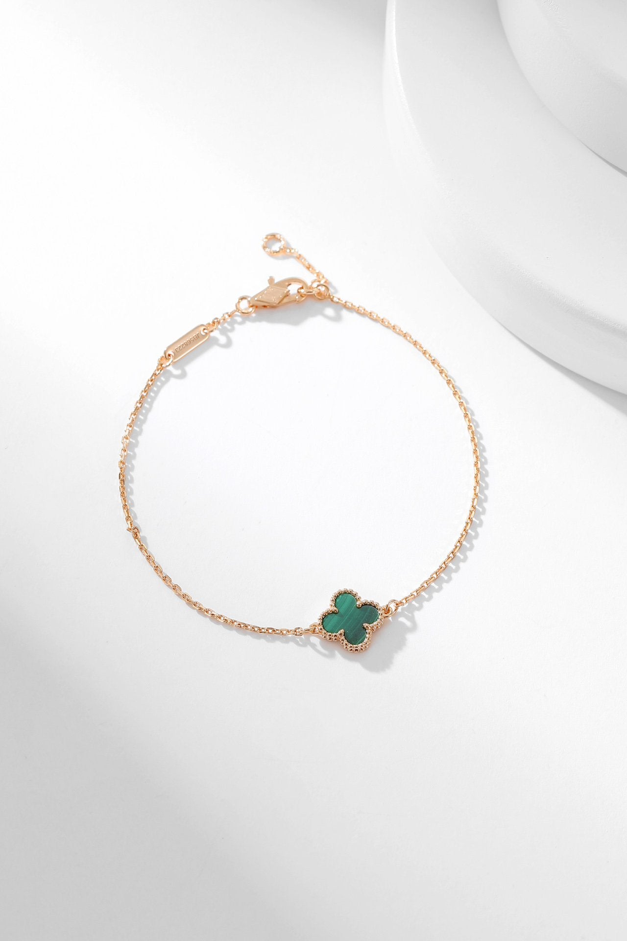 [Stars Jewelry]CLOVER BRACELET MALACHITE 1 MOTIF