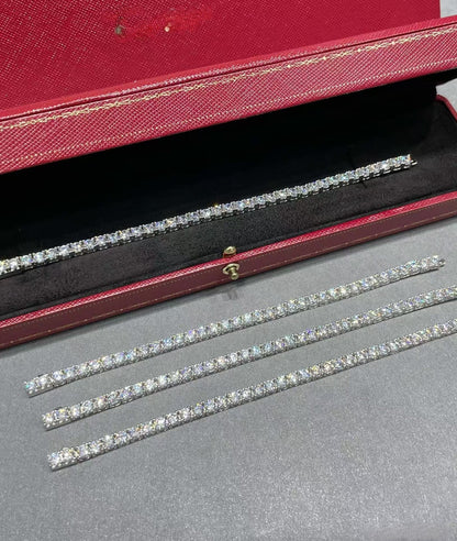[Stars Jewelry jewelrys]TENNIS BRACELET WITH FULL DIAMOND SETTING