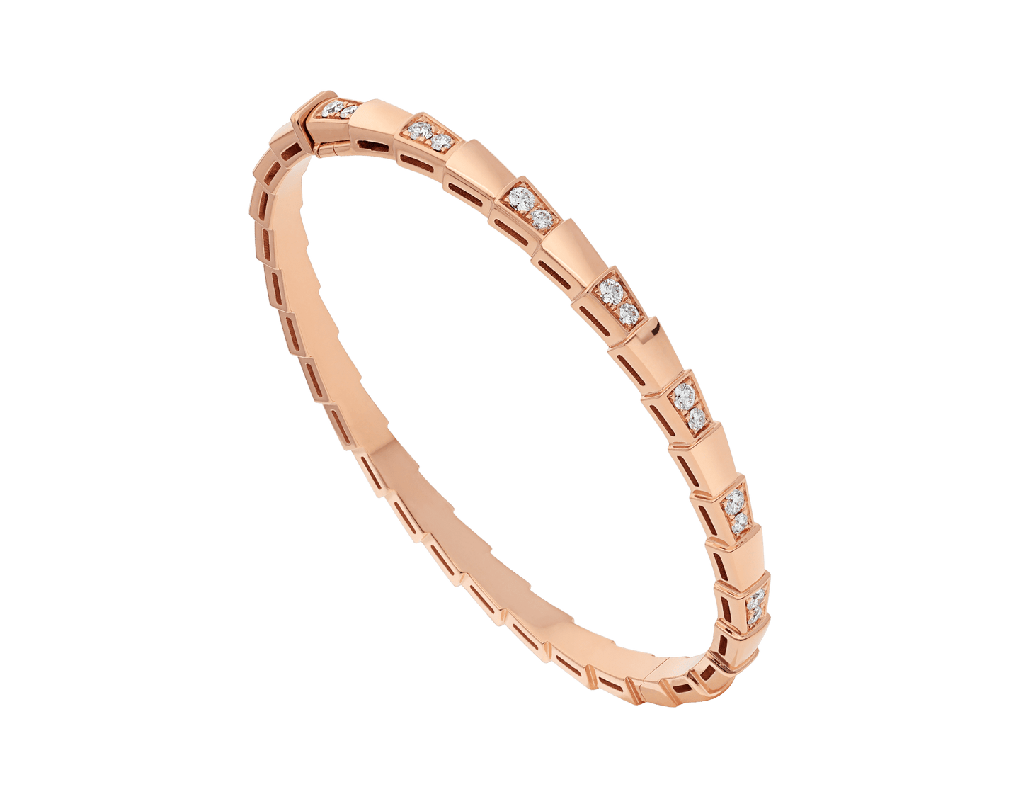 [Stars Jewelry]SERPENTI SMALL BRACELET PINK GOLD DIAMOND