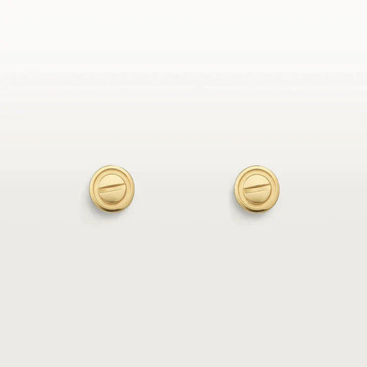 [Stars Jewelry]LOVE EARRINGS GOLD 10MM