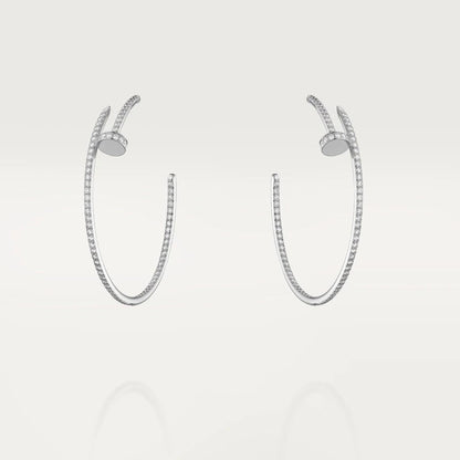 [Stars Jewelry]JUSTE EARRINGS FULL DIAMONDS 1.8MM