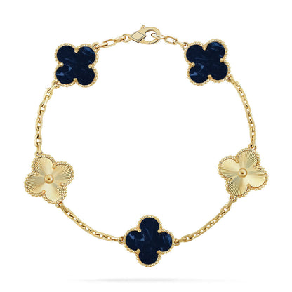 [Stars Jewelry]CLOVER 5 MOTIF PIETERSITE BRACELET COLLECTION
