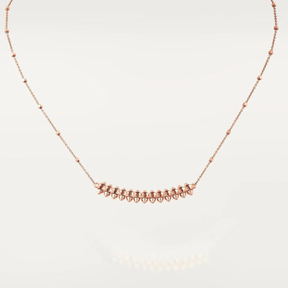 [Stars Jewelry]CLASH PINK GOLD NECKLACE
