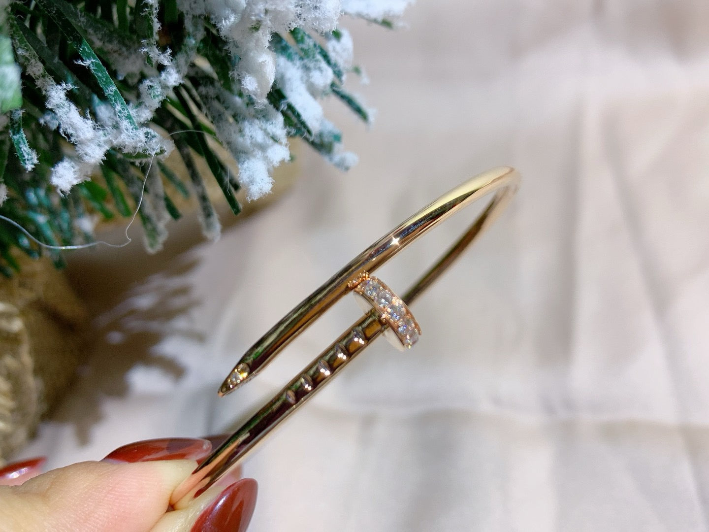 [Stars Jewelry]JUSTE BRACELET 2.5MM DIAMONDS