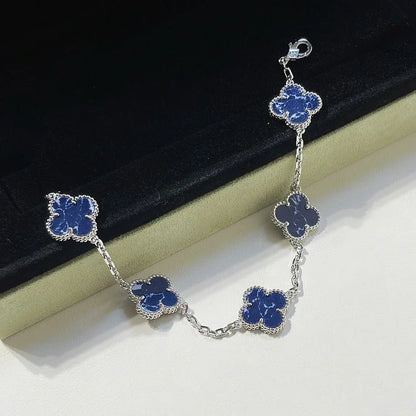 [Stars Jewelry]CLOVER 5 MOTIF PIETERSITE BRACELET COLLECTION