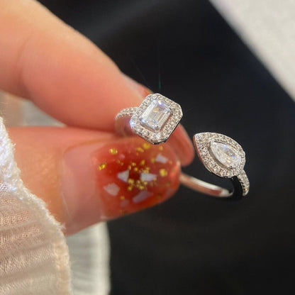[Stars Jewelry]MY TWIN TOI & MOI SILVER DIAMOND RING