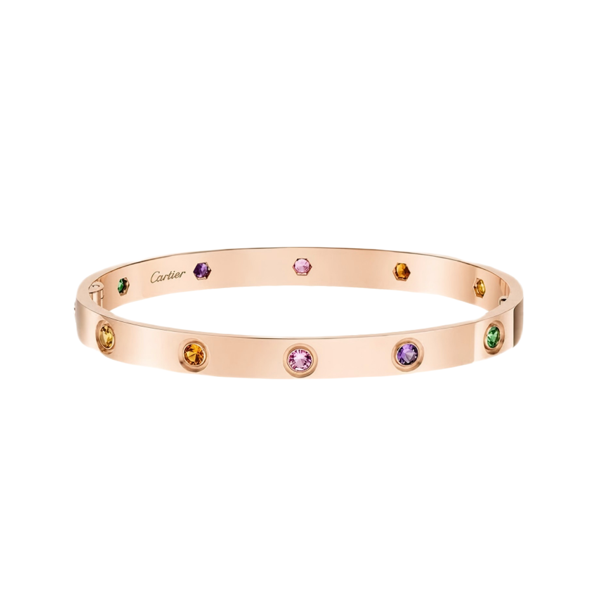 [Stars Jewelry]2026 RAINBOW LOVE BRACELET 6.1MM  10 DIAMONDS
