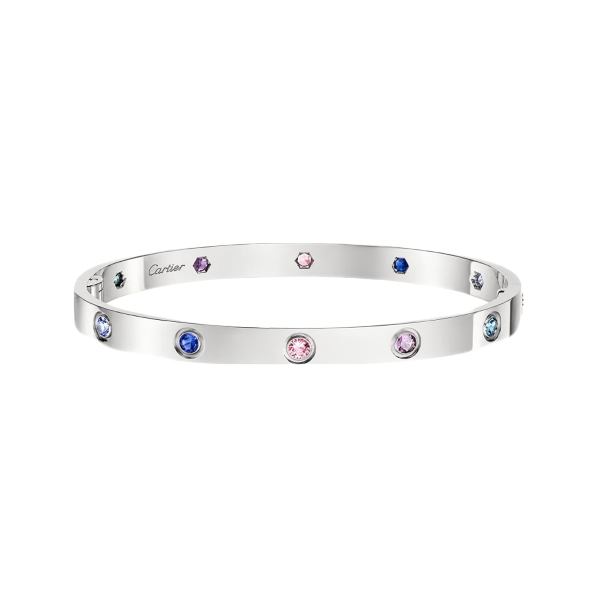 [Stars Jewelry]2026 RAINBOW LOVE BRACELET 6.1MM  10 DIAMONDS