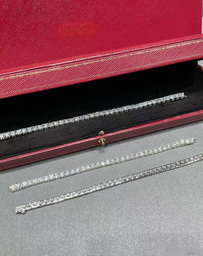 [Stars Jewelry jewelrys]TENNIS BRACELET WITH FULL DIAMOND SETTING