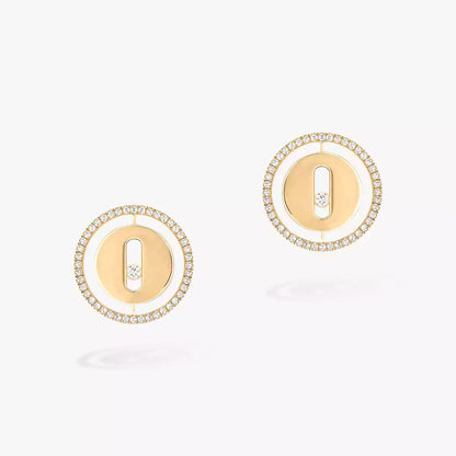 [Stars Jewelry]Lucky Move Diamond Earrings