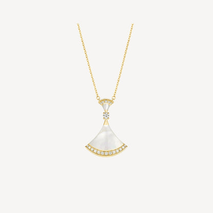 [Stars Jewelry]DREAM NECKLACE MOP GOLD DIAMOND