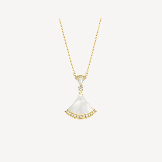 [Stars Jewelry]DREAM NECKLACE MOP GOLD DIAMOND