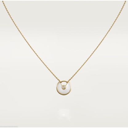 [Stars Jewelry]AMULETTE ROSE GOLD MOP NECKLACE