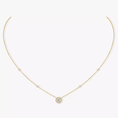 [Stars Jewelry]Diamond Necklace 0,20ct Brilliant Shape Joy