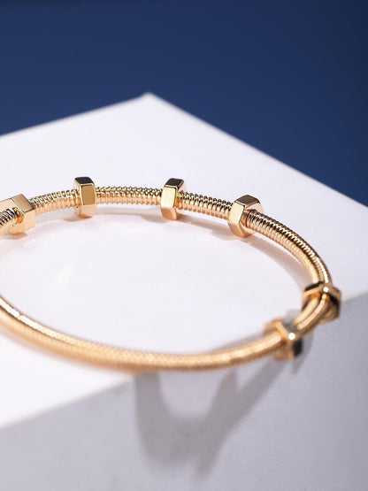 [Stars Jewelry jewelrys]CT THREADED BRACELET