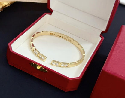[Stars Jewelry jewelrys]LOVE DIAMOND OPEN  BRACELET
