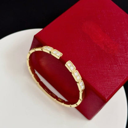 [Stars Jewelry jewelrys]LOVE DIAMOND OPEN  BRACELET