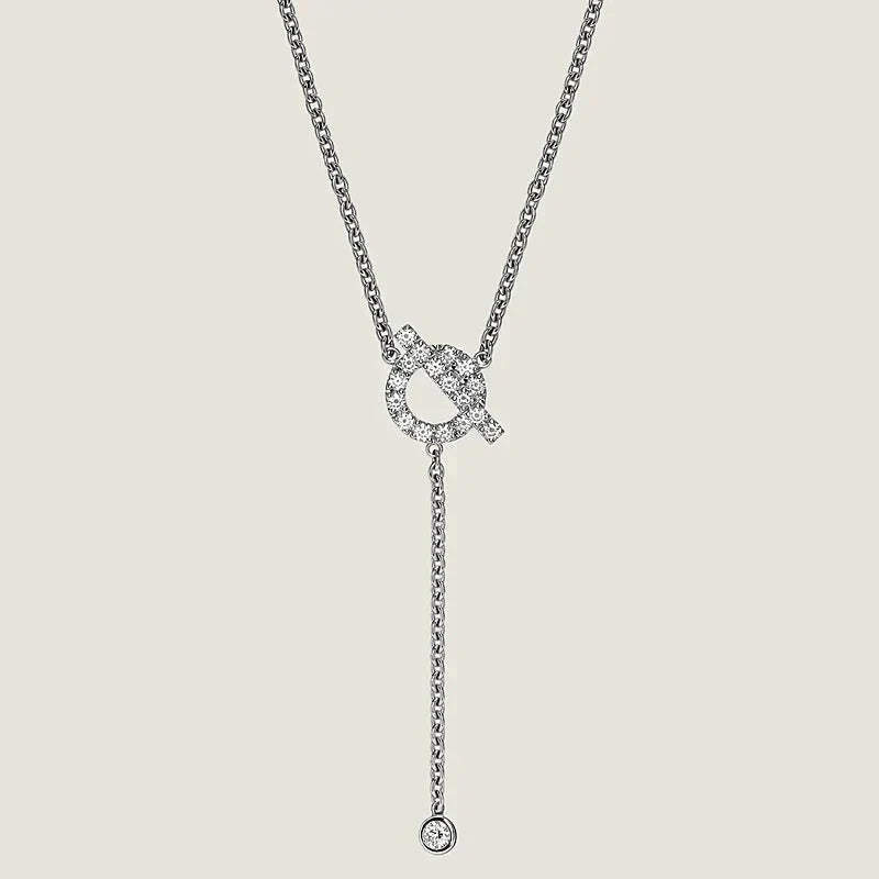 [Stars Jewelry]FINESSE SILVER DIAMOND NECKLACE