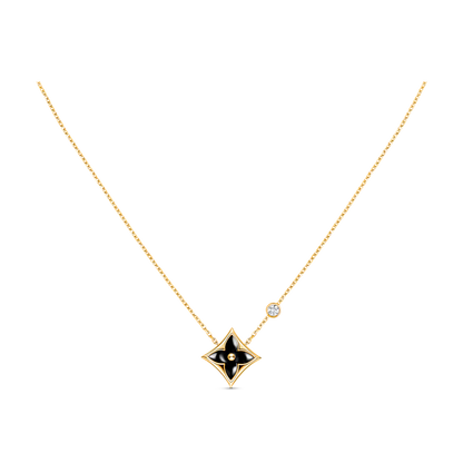 [Stars Jewelry]STAR BLACK MOP NECKLACE