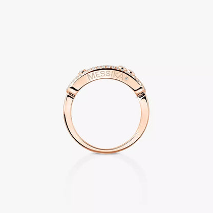 [Stars Jewelry] Baby Move Gold Diamond Pave_ Ring