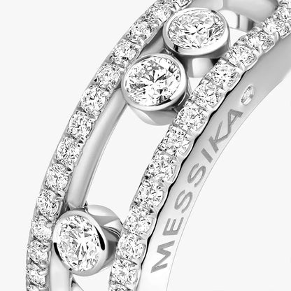 [Stars Jewelry] Move Gold Diamond Pave_ Ring