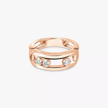 [Stars Jewelry] MoveGold Diamond Ring