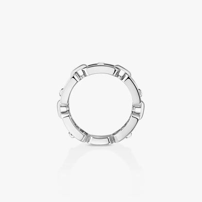 [Stars Jewelry]Move Link Pave_-Set Diamond Ring in Gold