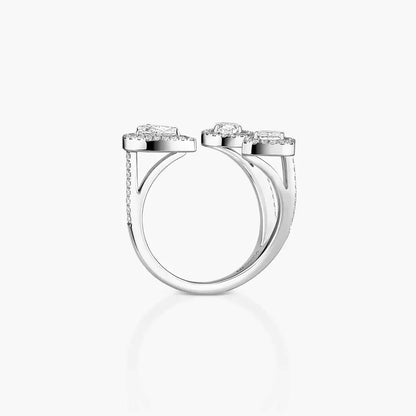 [[Stars Jewelry] Diamond Ring 0,25ct My Twin Trilogy