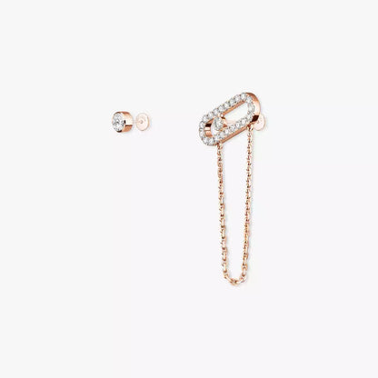 [Stars Jewelry]Move Uno Diamond Earrings