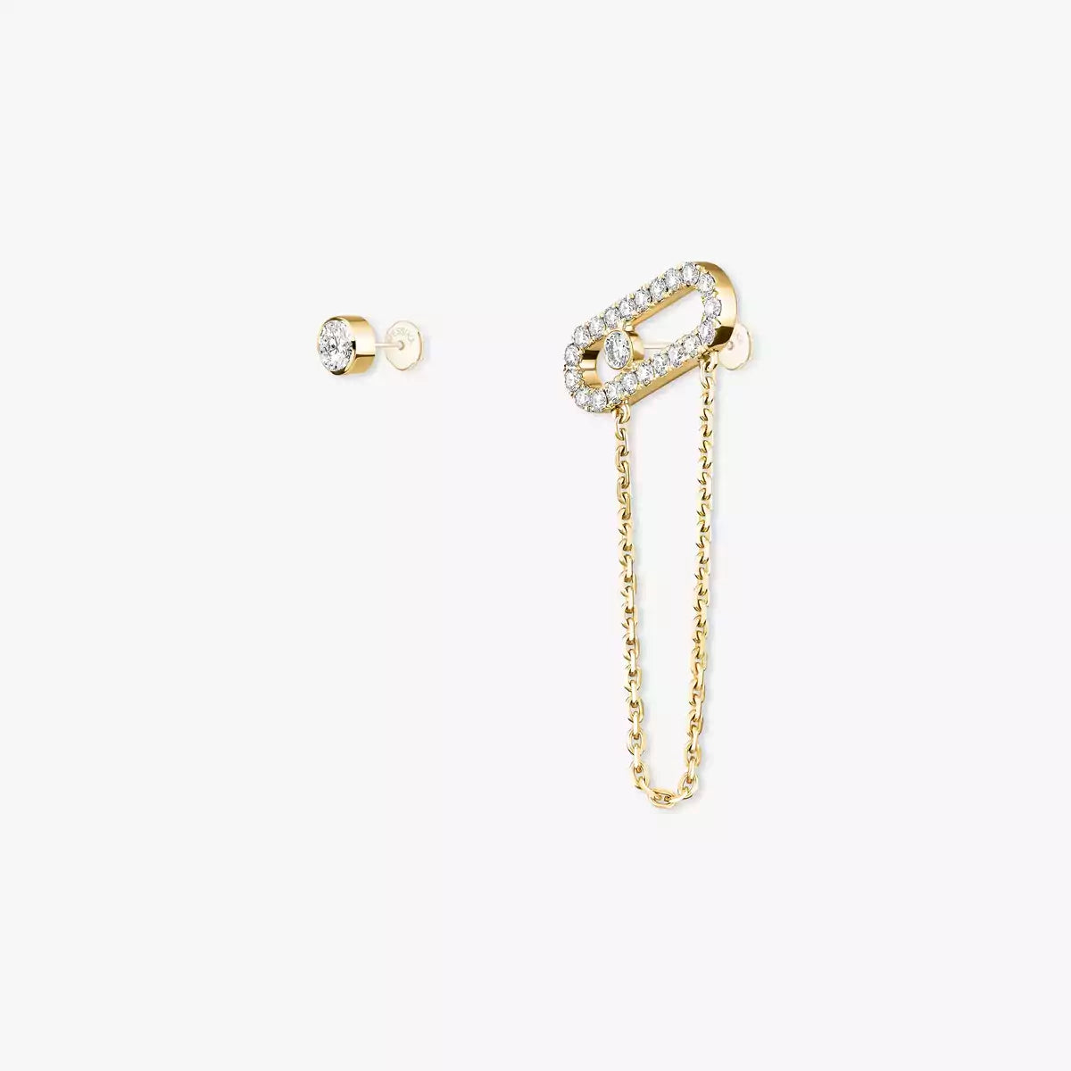 [Stars Jewelry]Move Uno Diamond Earrings