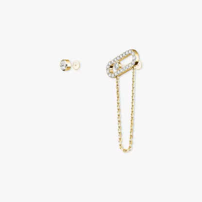 [Stars Jewelry]Move Uno Diamond Earrings