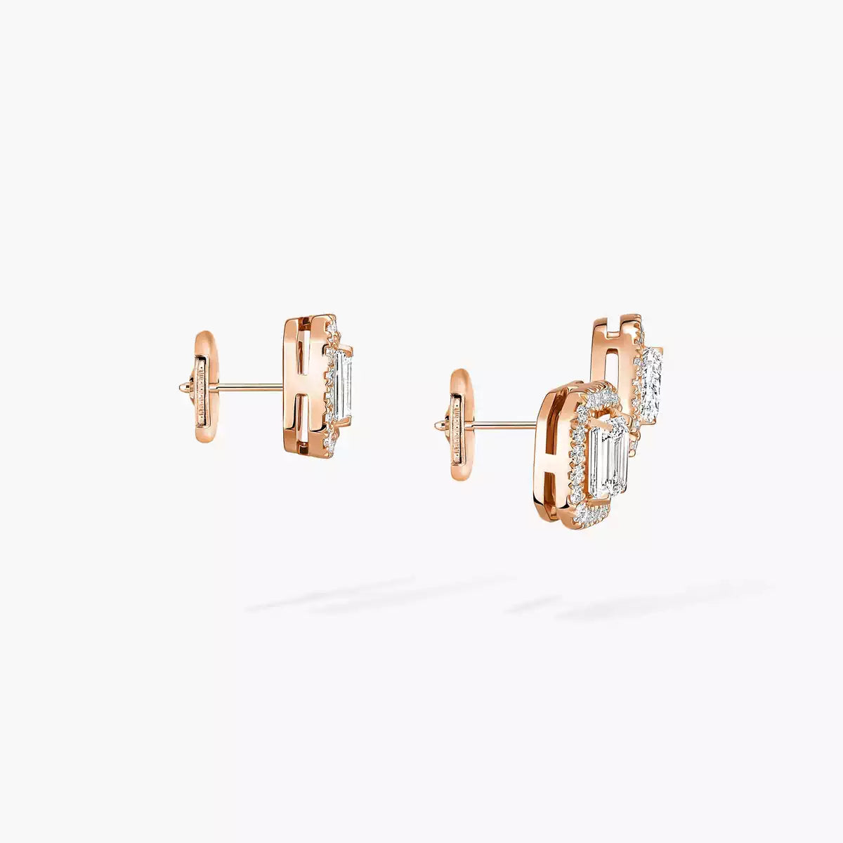 [Stars Jewelry]Diamond Earrings 0,10ct My Twin 1+2