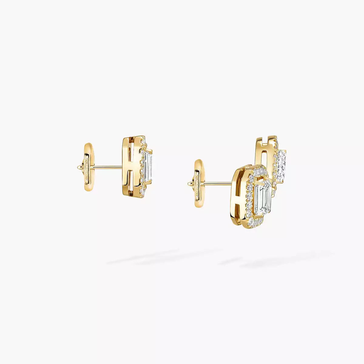 [Stars Jewelry]Diamond Earrings 0,10ct My Twin 1+2