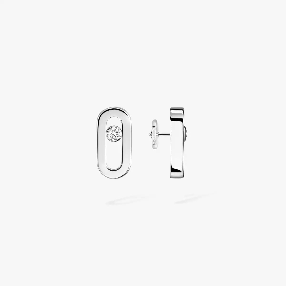 [Stars Jewelry]Move Uno Diamond Stud Earrings