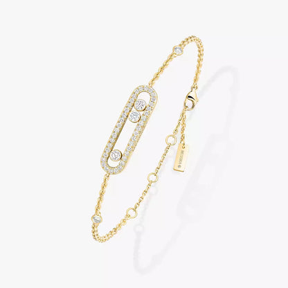 [Stars Jewelry]Pavé Baby Move Diamond Bracelet