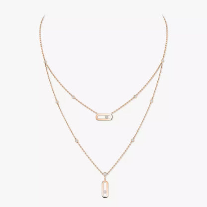 [Stars Jewelry] Move Uno Diamond Necklace