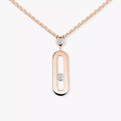 [Stars Jewelry] Move Uno Gold Diamond Long Necklace