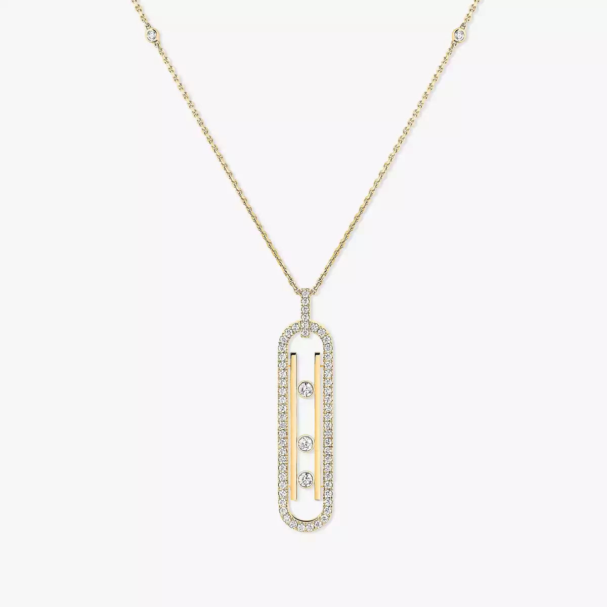 [Stars Jewelry]Diamond Necklace Move 10Th