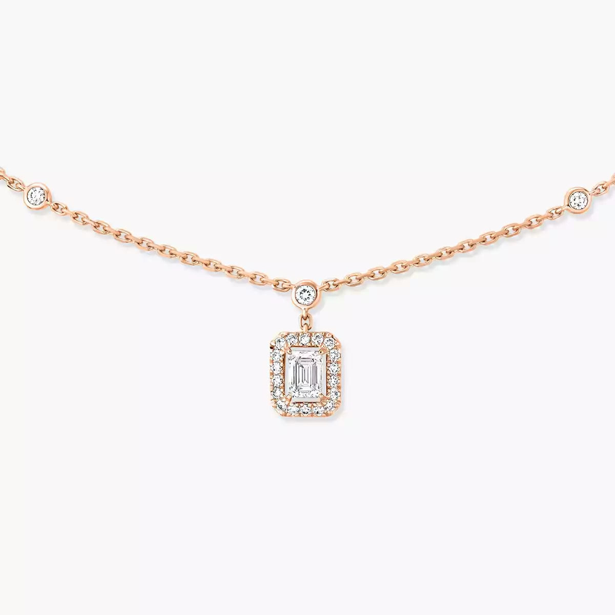 [Stars Jewelry]My Twin Diamond Necklace in Silver