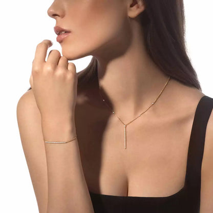 [Stars Jewelry]Diamond Thin Bangle 0.15ct My Twin Toi & Moi