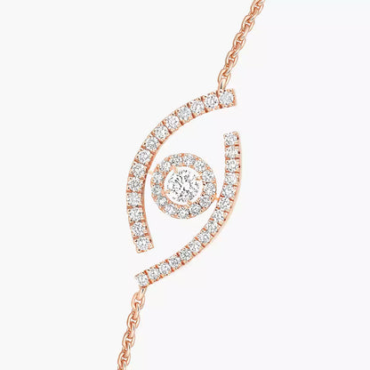 [Stars Jewelry]Lucky Eye Pave-Set Diamond Bracelet