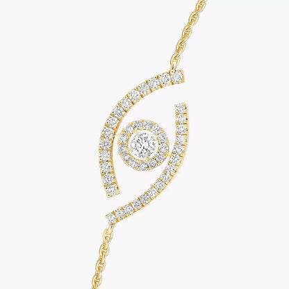 [Stars Jewelry]Lucky Eye Pave-Set Diamond Bracelet
