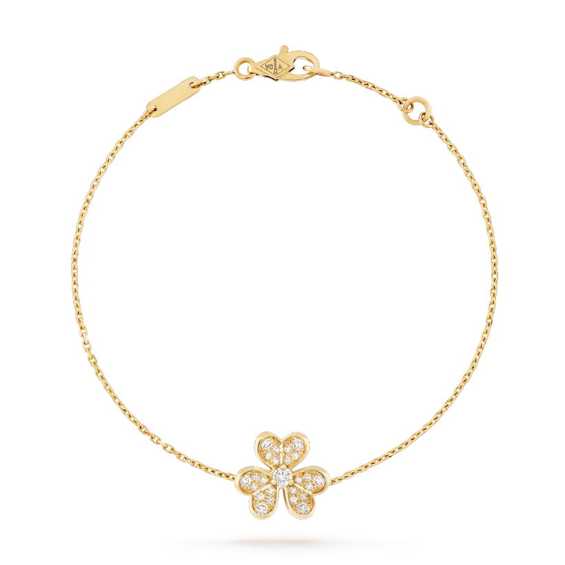 [Stars Jewelry]FRIVOLE GOLD FLOWER DIAMOND BRACELET
