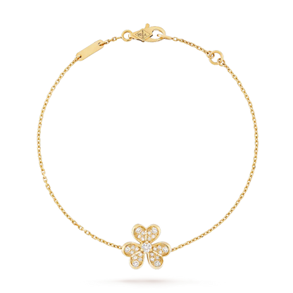[Stars Jewelry]FRIVOLE GOLD FLOWER DIAMOND BRACELET