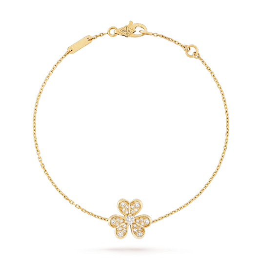 [Stars Jewelry]FRIVOLE GOLD FLOWER DIAMOND BRACELET