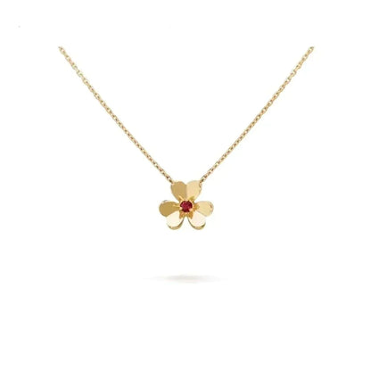 [Stars Jewelry]FRIVOLE GOLD FLOWER NECKLACE