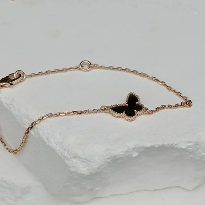 [Stars Jewelry]BUTTERFLY ONYX  BUTTERFLY BRACELET